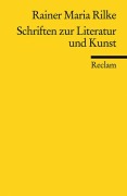 Cover-Bild zum Titel 'Schriften zur Literatur und Kunst' von 'Rainer Maria Rilke'