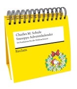 Cover-Bild zum Titel 'Snoopys Adventskalender. 24 Postkarten für die Weihnachtszeit (Advents-Postkartenaufsteller)' von 'Charles M. Schulz'