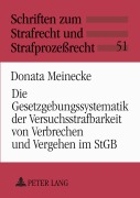 Cover-Bild zum Titel 'Die Gesetzgebungssystematik der Versuchsstrafbarkeit von Verbrechen und Vergehen im StGB' von 'Donata Meinecke'