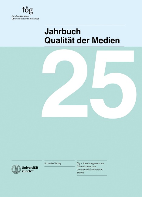 Jahrbuch Qualität der Medien 2025 - 