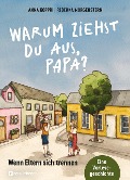 Cover-Bild zum Titel 'Warum ziehst du aus, Papa?' von 'Anna Koppri'