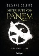 Cover-Bild zum Titel 'Die Tribute von Panem 3. Flammender Zorn' von 'Suzanne Collins'