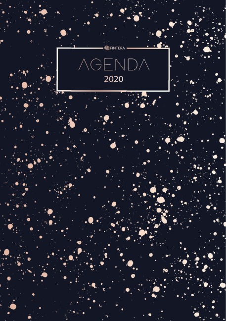Agenda 2020 - Planificateur, Organiseur et Calendrier 2020 - Agenda Journalier et Agenda Semainier - Agenda de Poche - El Fintera