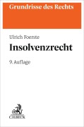 Cover-Bild zum Titel 'Insolvenzrecht' von 'Ulrich Foerste'