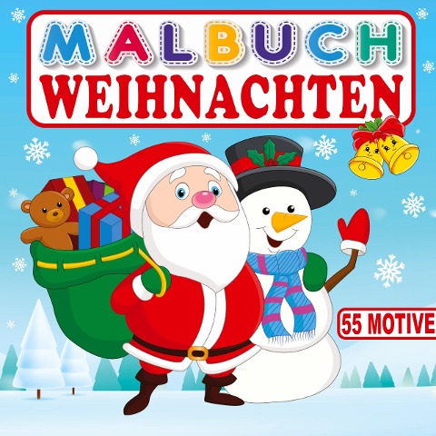 MALBUCH WEIHNACHTEN 55 MOTIVE - S & L Creative Collection
