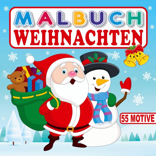 MALBUCH WEIHNACHTEN 55 MOTIVE - S&L Inspirations Lounge
