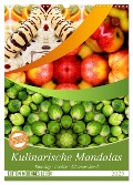 Kulinarische Mandalas (Wandkalender 2025 DIN A3 hoch), CALVENDO Monatskalender - Gaby Shayana Hoffmann