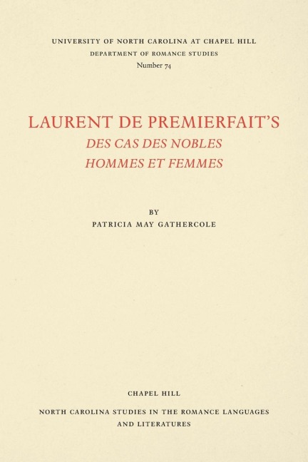 Laurent de Premierfait's Des Cas des nobles hommes et femmes - 