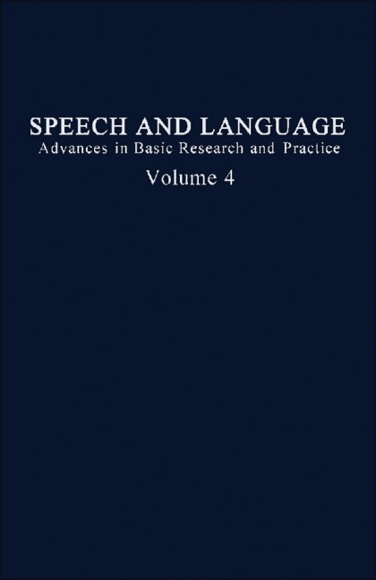 Speech and Language - 