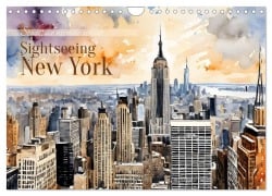 Cover-Bild zum Titel 'Sightseeing New York (Wandkalender 2026 DIN A4 quer), CALVENDO Monatskalender' von 'Claudia Kleemann'
