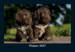 Cover-Bild zum Titel 'Welpen 2027 Fotokalender DIN A5' von 'Tobias Schmitt, Kevin Heber'