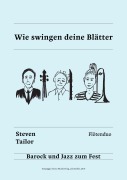 Cover-Bild zum Titel 'Wie swingen deine Blätter' von 'Steven Tailor'