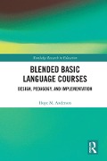 Cover-Bild zum Titel 'Blended Basic Language Courses' von 'Hope Anderson'