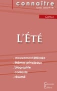 Cover-Bild zum Titel 'Fiche de lecture L'Été de Albert Camus (Analyse littéraire de référence et résumé complet)' von 'Albert Camus'