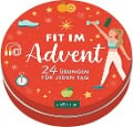 Adventskalender in der Dose. Fit im Advent - 