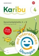 Cover-Bild zum Titel 'Karibu. Spracharbeitsheft 4 Schulausgangsschrift mit interaktiven Übungen' von ''
