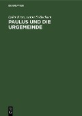 Cover-Bild zum Titel 'Paulus und die Urgemeinde' von 'Lyder Brun, Anton Fridrichsen'