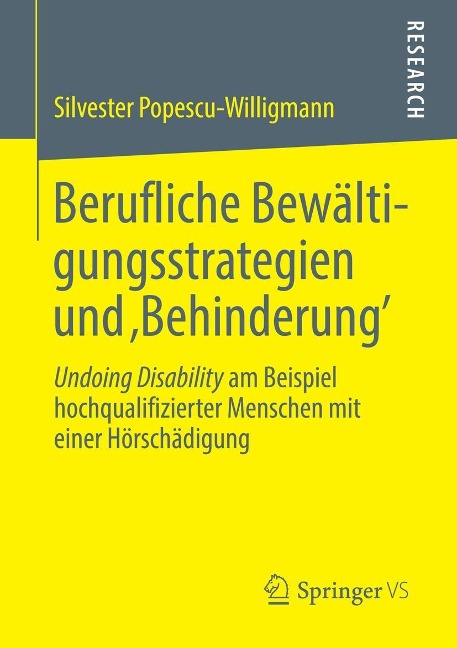 Berufliche Bewältigungsstrategien und ,Behinderung' - Silvester Popescu-Willigmann