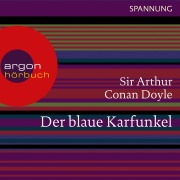 Cover-Bild zum Titel 'Der blaue Karfunkel' von 'Arthur Conan Doyle'