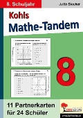 Cover-Bild zum Titel 'Kohls Mathe-Tandem / Klasse 8' von 'Jutta Stecker'