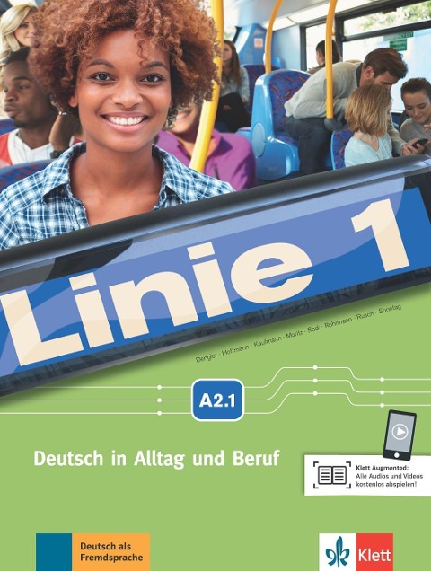 Linie 1 A2.1. Kurs- und Übungsbuch mit DVD-ROM - Stefanie Dengler, Ludwig Hoffmann, Susan Kaufmann, Ulrike Moritz, Margret Rodi