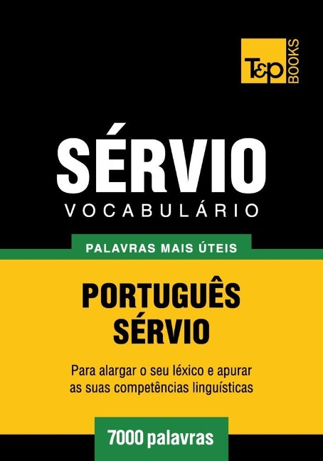 Vocabulário Português-Sérvio - 7000 palavras - Andrey Taranov