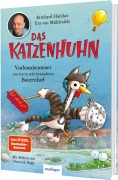 Cover-Bild zum Titel 'Das Katzenhuhn 4: Vorleseabenteuer von einem sehr besonderen Bauernhof' von 'Bernhard Hoëcker, Eva von Mühlenfels'