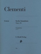 Cover-Bild zum Titel 'Sechs Sonatinen op. 36' von 'Muzio Clementi'