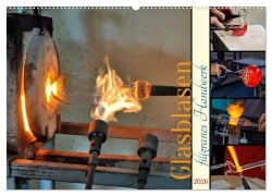 Cover-Bild zum Titel 'Glasblasen filigranes Handwerk (Wandkalender 2026 DIN A2 quer), CALVENDO Monatskalender' von 'Susan Michel'