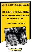 Cover-Bild zum Titel 'En quête d'universités' von 'Friedberg, Musselin'