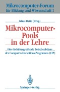 Cover-Bild zum Titel 'Mikrocomputer-Pools in der Lehre' von ''