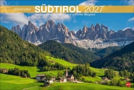 Cover-Bild zum Titel 'Südtirol Globetrotter Kalender 2027 - Von romantischen Tälern und schroffer Bergwelt' von ''