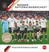 Cover-Bild zum Titel 'DFB Männer Postkartenkalender 2026' von ''