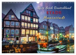 Cover-Bild zum Titel 'Reise durch Deutschland - Hansestadt Stade (Wandkalender 2027 DIN A3 quer), CALVENDO Monatskalender' von 'Peter Roder'