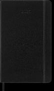 Moleskine Classic 12 Month 2025 Weekly Vertical Planner, Hard Cover, Large (5" x 8.25"), Black, 144 pages - 