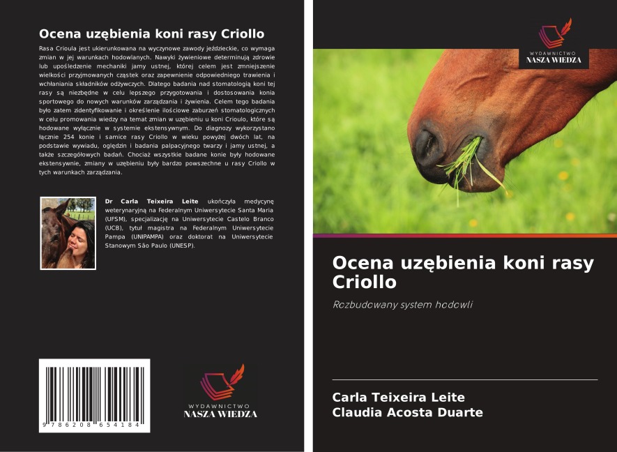 Ocena uz¿bienia koni rasy Criollo - Carla Teixeira Leite, Cláudia Acosta Duarte