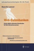 Cover-Bild zum Titel 'Web-Datenbanken' von 'Henrik Loeser'