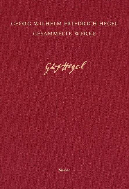 Die Bibliothek Georg Wilhelm Friedrich Hegels II - Georg Wilhelm Friedrich Hegel
