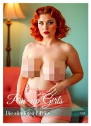 Cover-Bild zum Titel 'Pin-up Girls - Die sündigen Fifties (Tischkalender 2026 DIN A5 hoch), CALVENDO Monatskalender' von 'Sell Pixs:Sell'