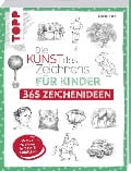 Cover-Bild zum Titel 'Die Kunst des Zeichnens für Kinder 365 Zeichenideen' von 'Gecko Keck'