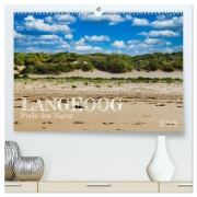 Cover-Bild zum Titel 'Langeoog - Perle der Natur (hochwertiger Premium Wandkalender 2026 DIN A2 quer), Kunstdruck in Hochglanz' von 'Jakob Hillen'