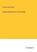 Cover-Bild zum Titel 'Revue savoisienne; 39-me année' von 'Societe Florimontane'