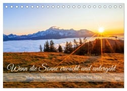 Cover-Bild zum Titel 'Wenn die Sonne erwacht und untergeht (Tischkalender 2026 DIN A5 quer), CALVENDO Monatskalender' von 'Christa Kramer'