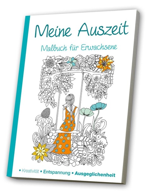 Malbuch für Erwachsene - Meine Auszeit - 