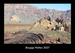 Cover-Bild zum Titel 'Bergige Welten 2027 Fotokalender DIN A3' von 'Tobias Becker'