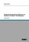 Cover-Bild zum Titel 'Die Sprache der Genesis1 und die Verse van Swietens im Textbuch "Die Schöpfung"' von 'Renate Enderlin'