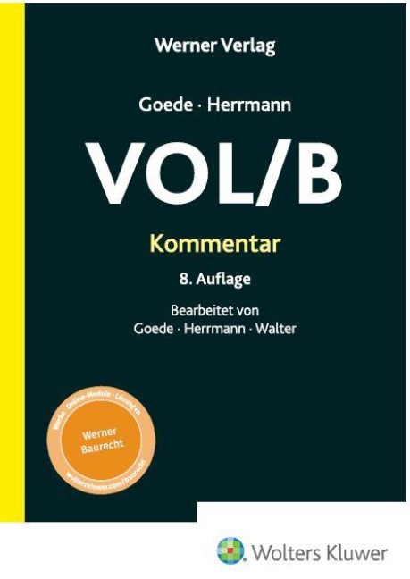 Kommentar zur VOL/B - Matthias Goede, Alexander Herrmann