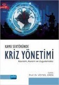 Cover-Bild zum Titel 'Kamu Sektöründe Kriz Yönetimi' von 'Veysel Eren'