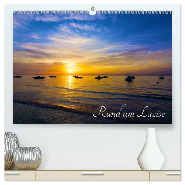 Lazise und Umgebung (hochwertiger Premium Wandkalender 2026 DIN A2 quer), Kunstdruck in Hochglanz - Thomas Willerer