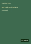 Cover-Bild zum Titel 'Aesthetik der Tonkunst' von 'Ferdinand Hand'
